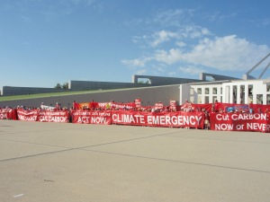 community climate rally canberra